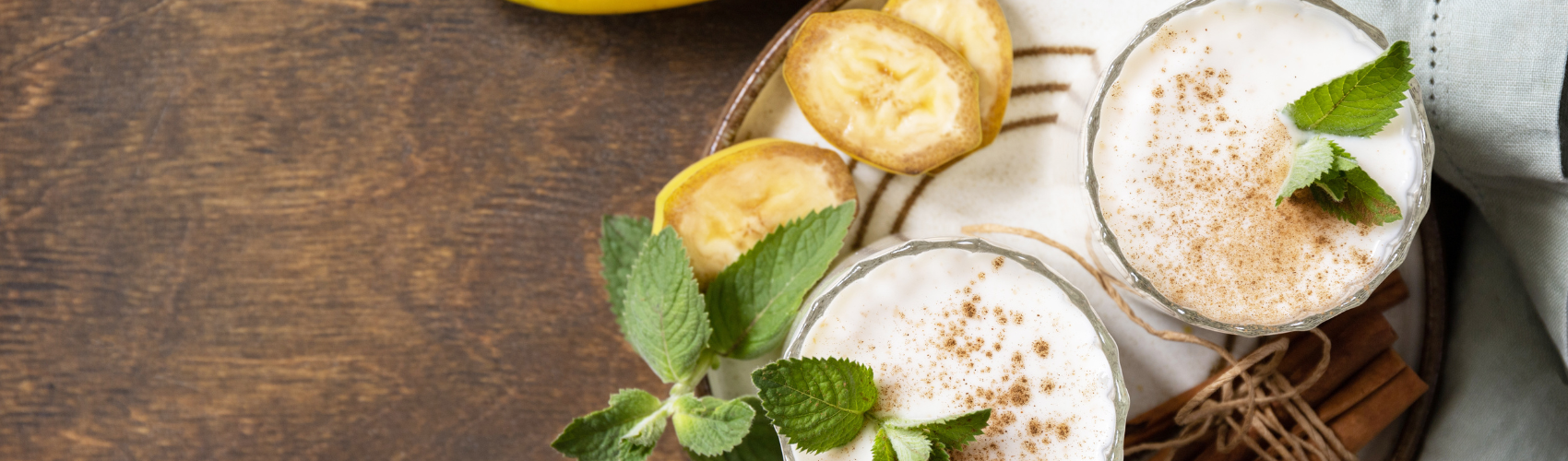 Banana chai smoothie