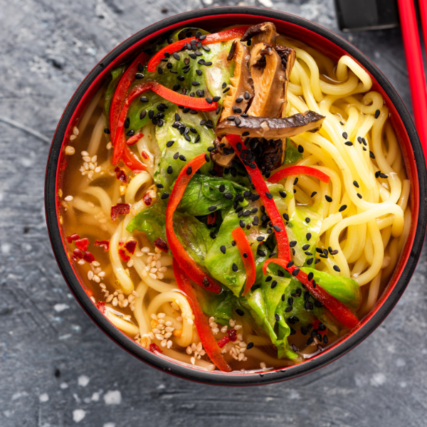 Ramen de vegetales