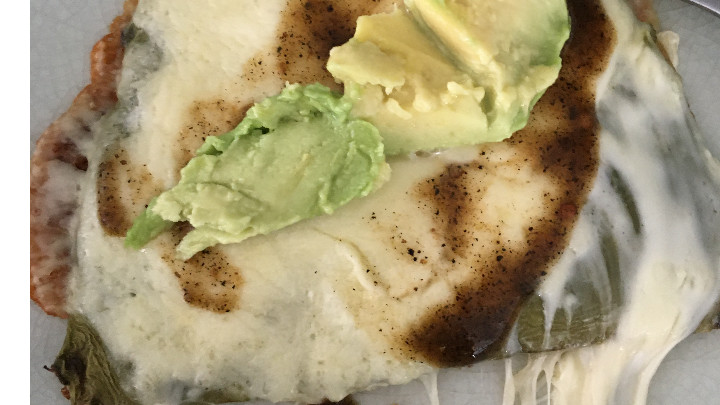 Nopal  asado con queso