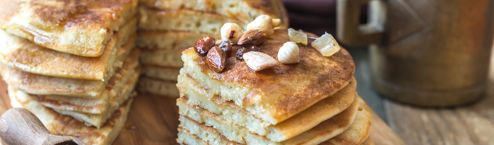 Pancakes de harina de almendras